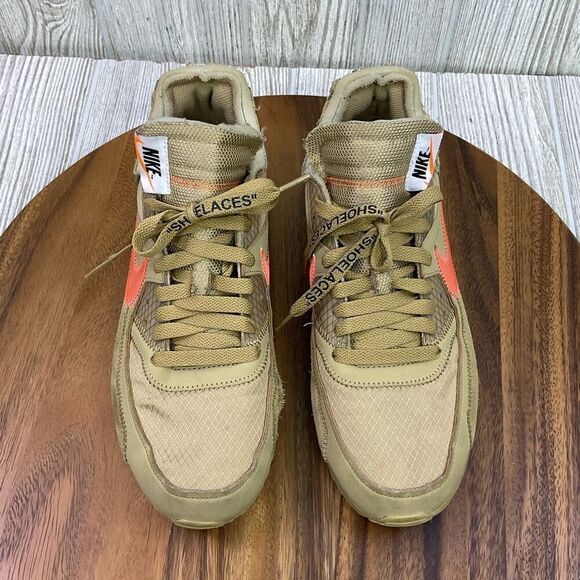 Nike Air Max 90 Men\'s Size 8.5 Off White Desert Ore Sneakers main image 10